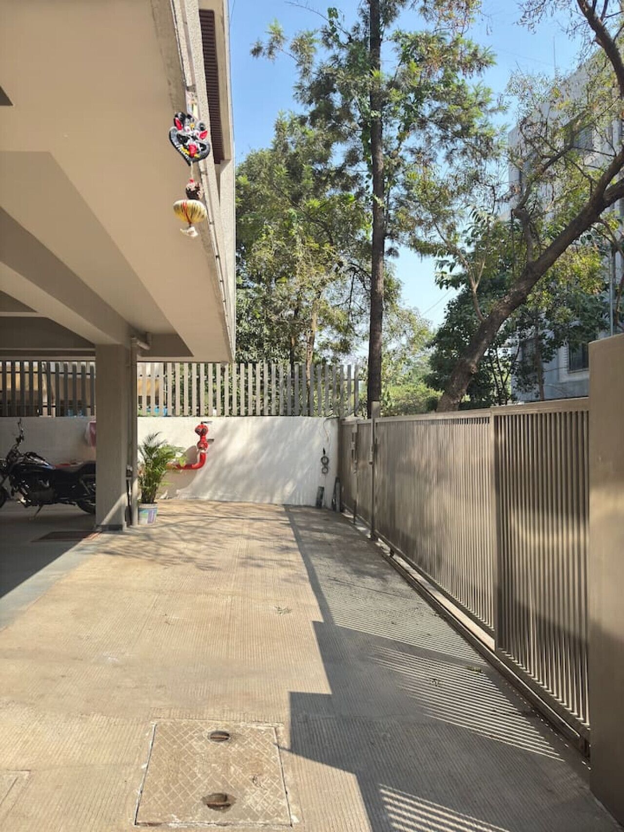 Enceinte de l’hébergement