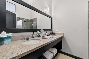 Shower, hair dryer, towels, shampoo - Casa Dasani - Beautiful House with private pool (Santa Rosa)