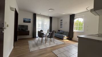 Classic-Suite, barrierefrei, eigenes Bad (Turmsuite) | Lounge