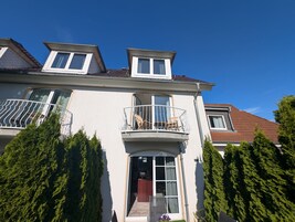 Classic Double Room, Accessible, Private Bathroom (Balkon Zimmer) | Balcony view