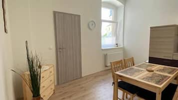 Deluxe-Apartment, KĂŒche | Speisen