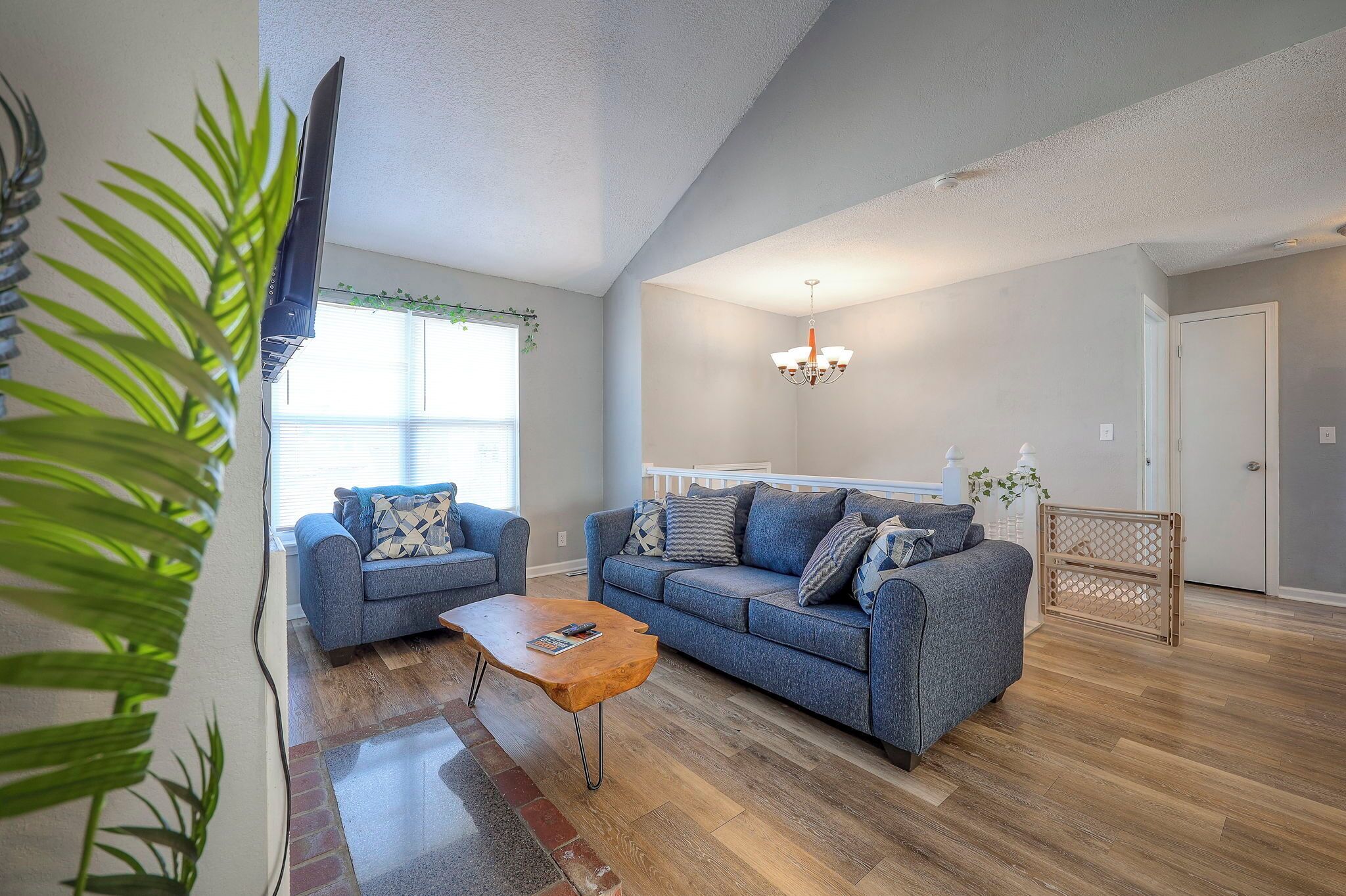 Una Smart TV, libros