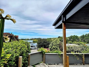Apartment, Balcony, Ocean View | Property grounds - Centrally located Hilltop Apartment (Kaikōura)