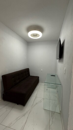 Basic Apartment, Patio | Living area