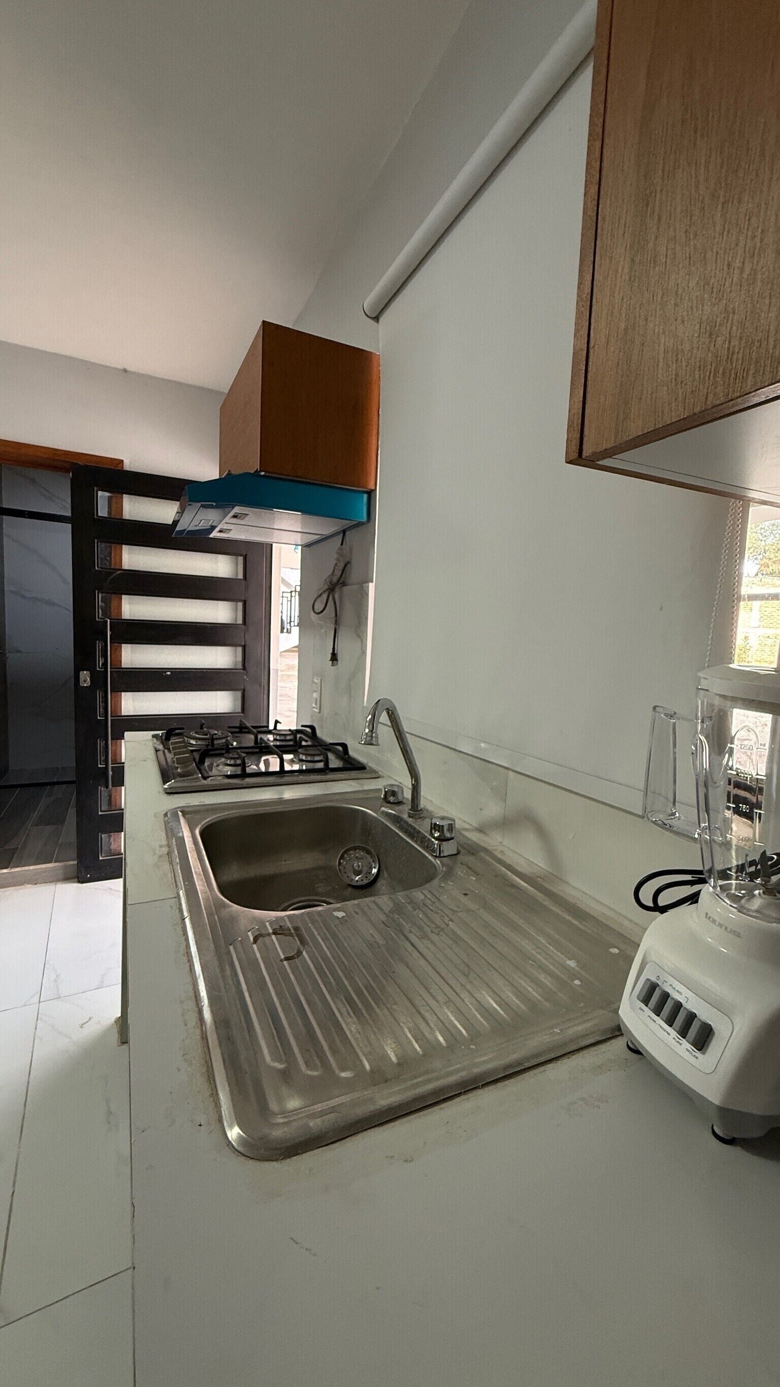 Basic Apartment, Patio | Private kitchen