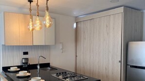 Coffee/tea maker, electric kettle, cookware/dishes/utensils - Suite 1103 (ideal for family travel) (San Gil)