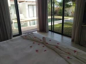 4 bedrooms, WiFi, bed sheets - Villa La Paisible de Palm Grove 2 (Grand Baie)