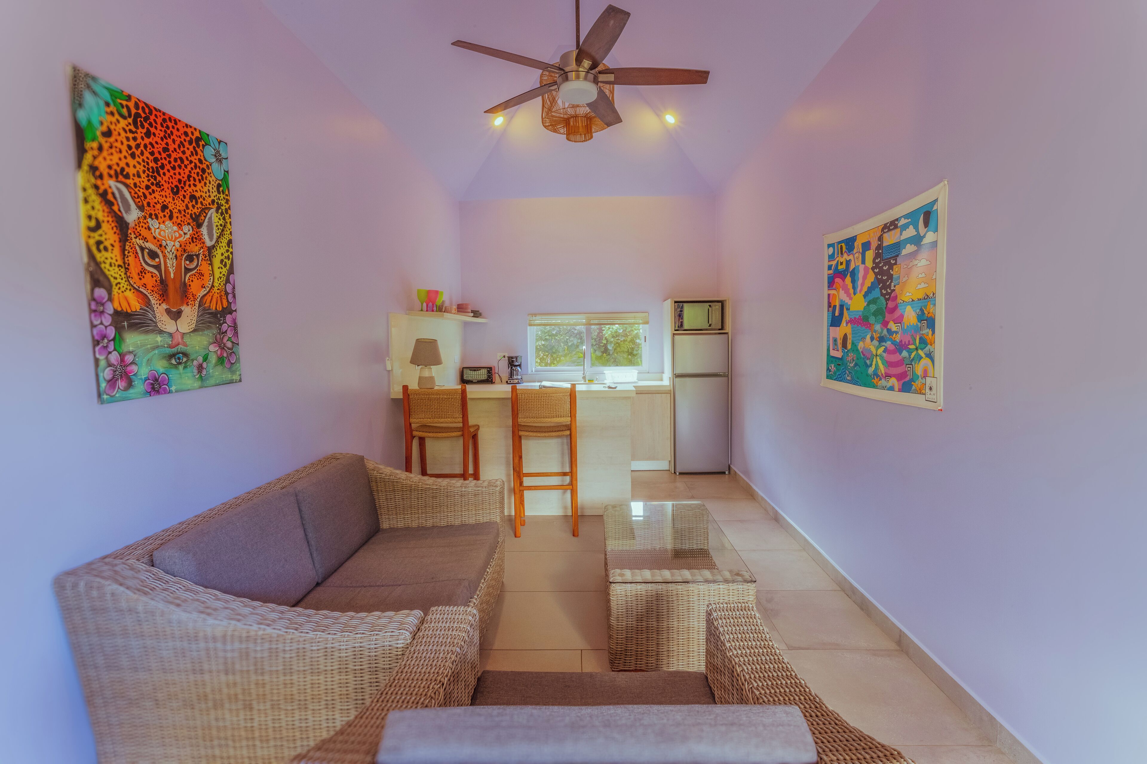 Family Villa, 2 Bedrooms, Garden View | Living area