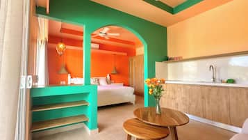 Deluxe Villa, Garden View | In-room safe, blackout drapes, iron/ironing board, free WiFi