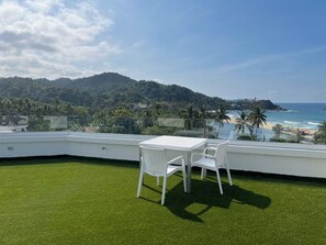 Outdoor dining - Brand new studio condo welcomes you to San Pancho, Nayarit, Mexico! (San Francisco)