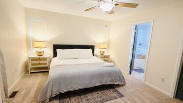 3 bedrooms, iron/ironing board, free WiFi, bed sheets