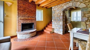 Studio Premium, patio, vue cour intérieure | Intérieur