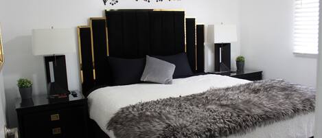 4 bedrooms, iron/ironing board, travel cot, free WiFi