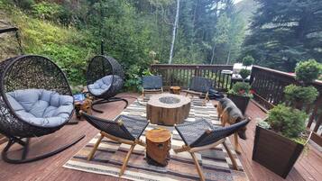 Àrea exterior de l'allotjament