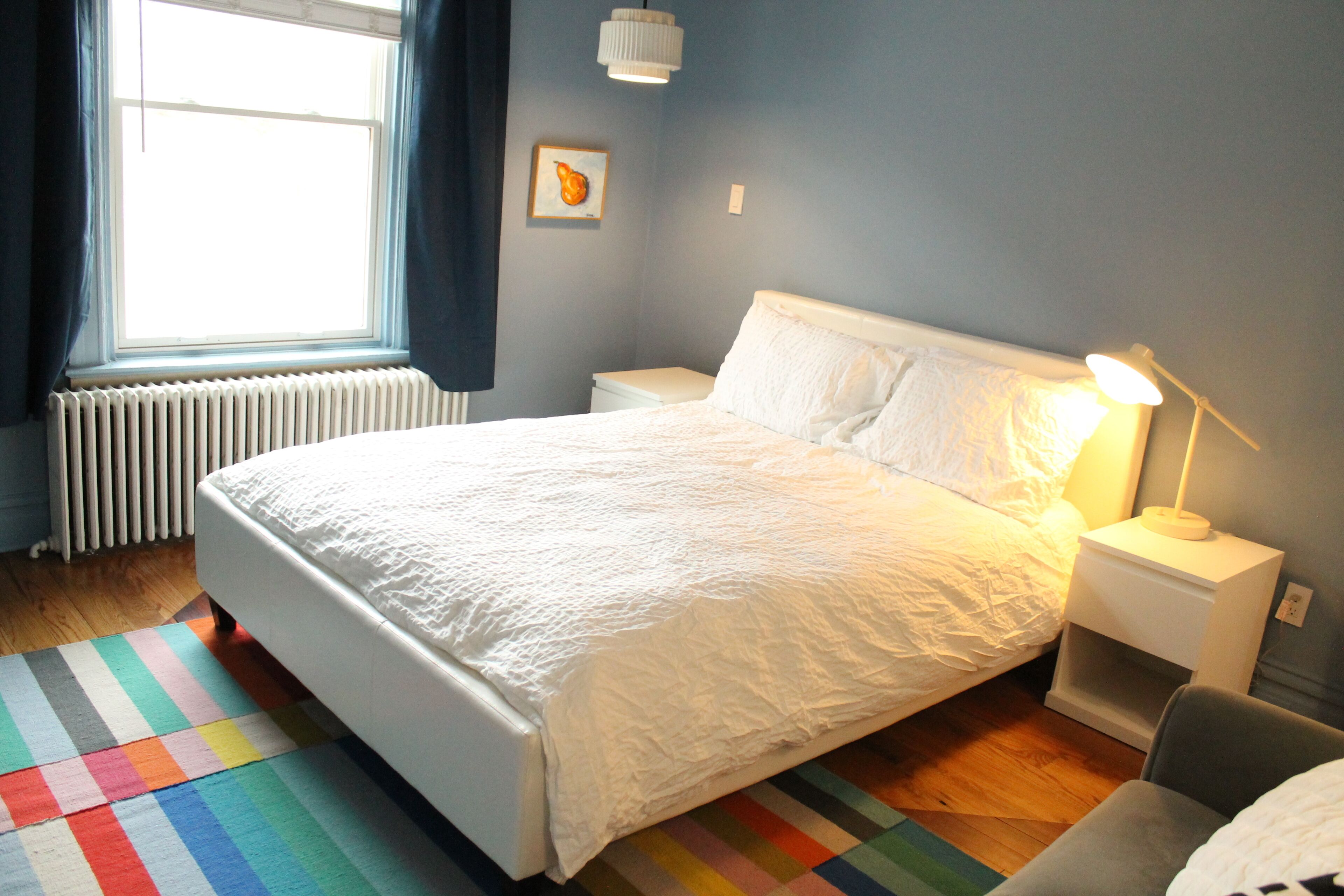 Iron/ironing board, WiFi, bed sheets