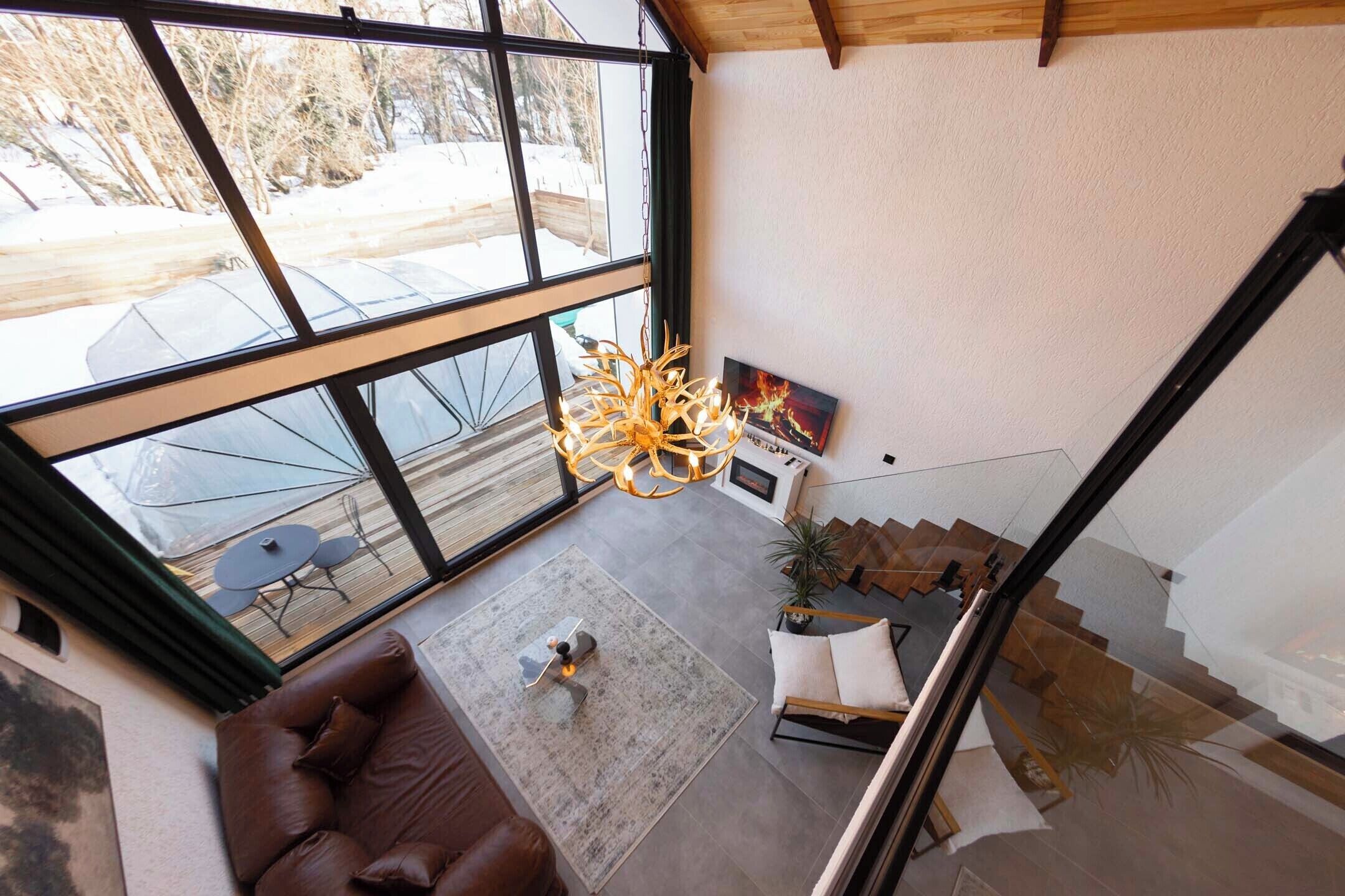 Bungalow Mewah, kolam renang pribadi, area taman | Meja kerja, ruang kerja ramah laptop, dan Wi-Fi gratis