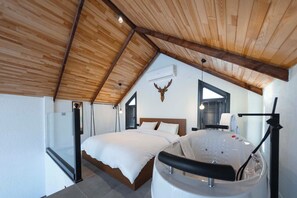 奢華單棟小屋, 私人泳池, 花園 | 按摩浴缸