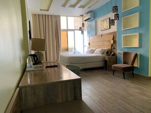 Deluxe Double Room, Balcony, Sea View | In-room safe, desk, laptop workspace, blackout drapes - HOTEL COPACABANA BEACH KRIBI (Kribi)