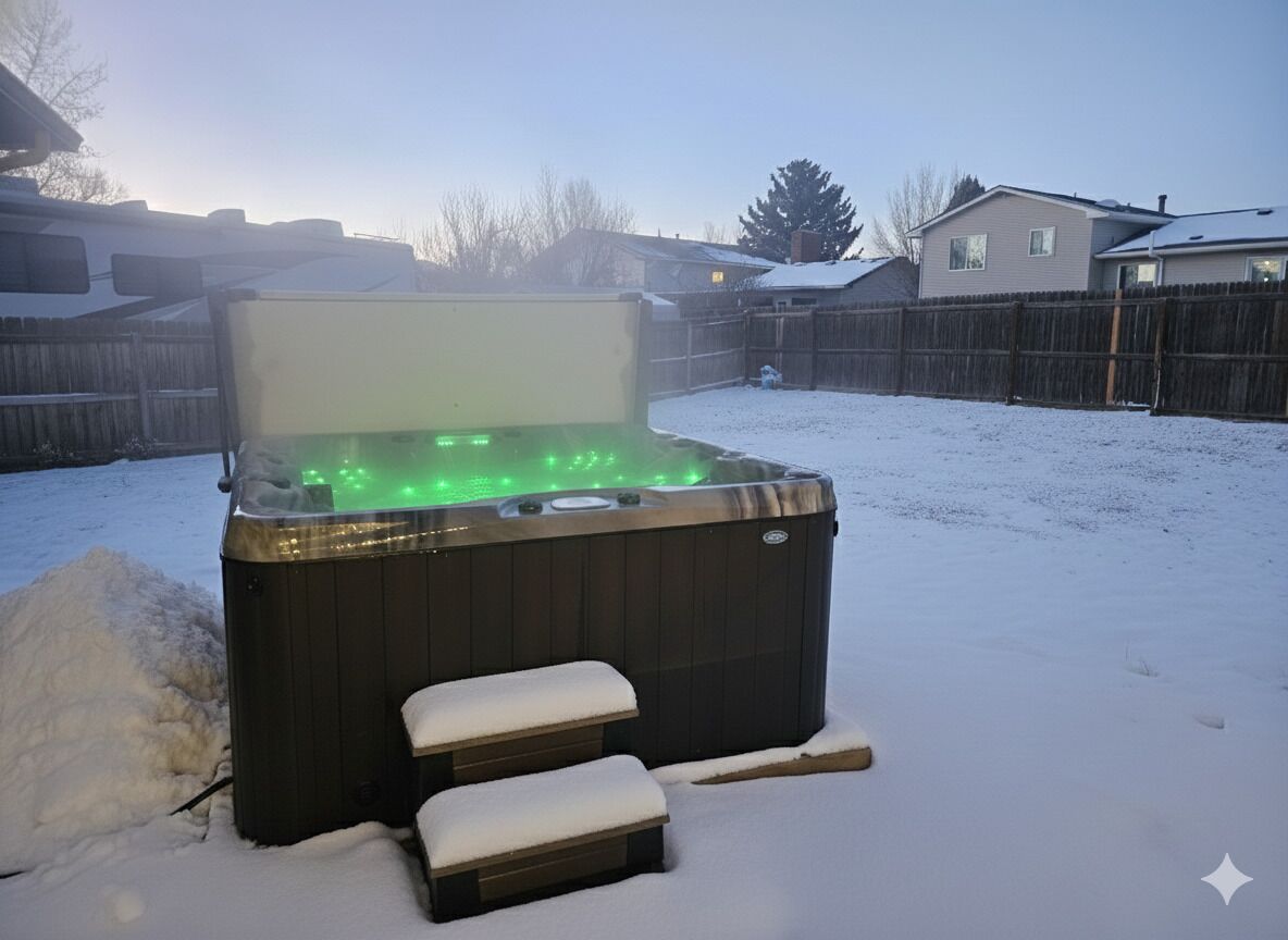 Bubbelpool utomhus
