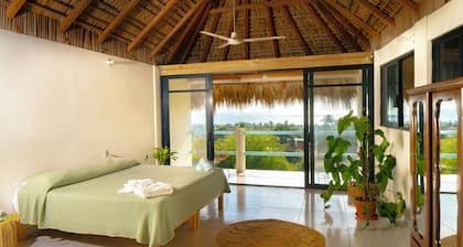 Private Studio Palapa Mango- Ocean View - Walk to La Punta Beach
