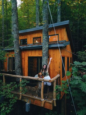 Property grounds - Parke's Stand- Treehouse (Henderson County)