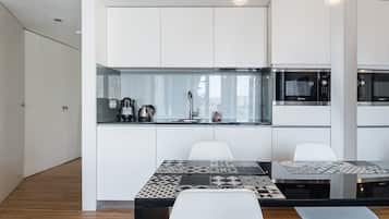 Estudio (Studio with Street View) | Zona de estar