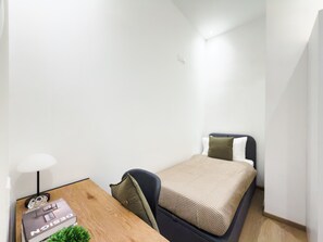 Family Apartment, 2 Bedrooms, City View | Desk, laptop workspace, blackout curtains, iron/ironing board - The White House Serviced Residences  (Singapore)