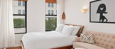 1 bedroom, iron/ironing board, Internet, bed sheets