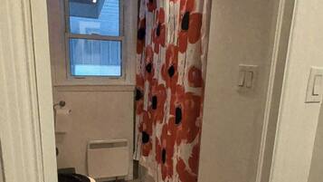 Sèche-cheveux, serviettes fournies, savon, papier toilette