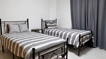 3 habitaciones, wifi y ropa de cama