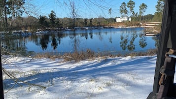 Utsikt fra overnattingsstedet