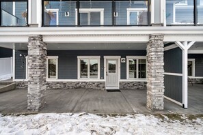 Exterior detail - Waterfront 1BR Suite | Private & Modern | Queen Bed (Airdrie)
