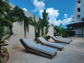 Terrace/patio - New Studio in the Best Area of Tulum | Close to the Beach | Private Jacuzzi (Tulum)