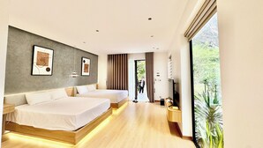 Family Room, Lake View | Desk, laptop workspace, soundproofing, WiFi (free) - Thien Truong An Eco Green Valley (Tay Hoa Lu)