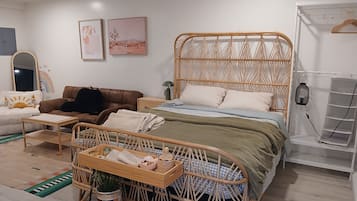 1 slaapkamer, reisbedje, gratis wifi, beddengoed