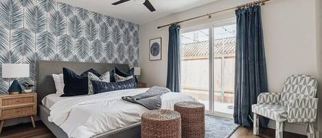 2 間睡房、熨斗/熨衫板、Wi-Fi、床單