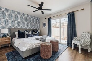 2 bedrooms, iron/ironing board, WiFi, bed sheets - Coastal Home in Downtown Oceanside (Oceanside)