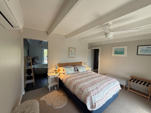 A Rye Family Home near Beaches & Hot Springs for up to 15 people