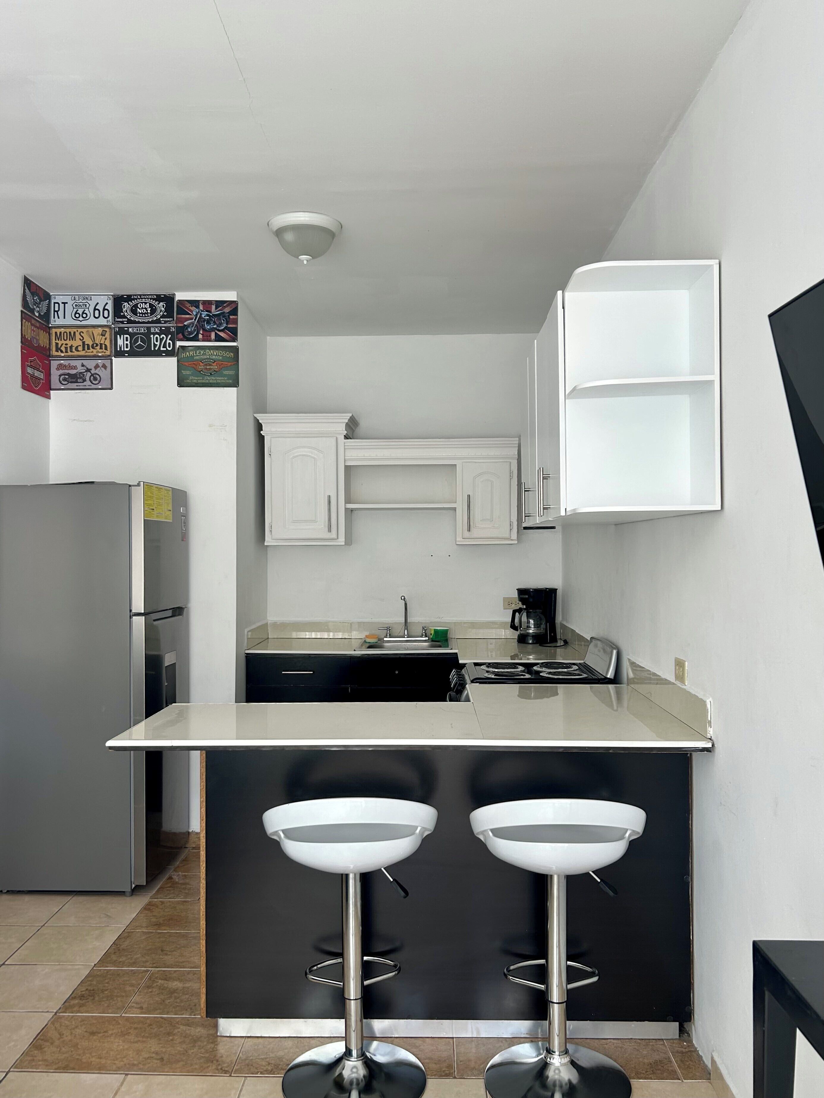 Micro-ondas, fogão, cooktop