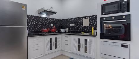 Villa, 3 chambres, piscine privée, vue montagne | Intérieur