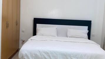 Desk, iron/ironing board