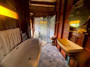 Premier Room, Balcony, Pool View | Bathroom | Slippers - The Elephant House and Pool Villas (San Pa Thong)