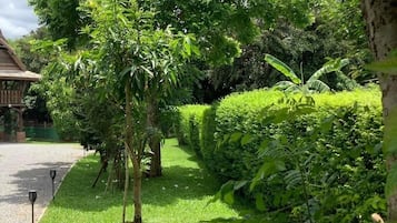 Standard Double Room, Balcony, Garden View | Property grounds