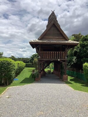 Standard Double Room, Balcony, Garden View | Property grounds - The Elephant House and Pool Villas (San Pa Tong)