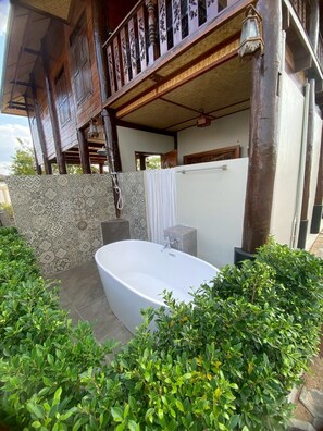 Standard Room, Pool View | Property grounds - The Elephant House and Pool Villas (San Pa Thong)