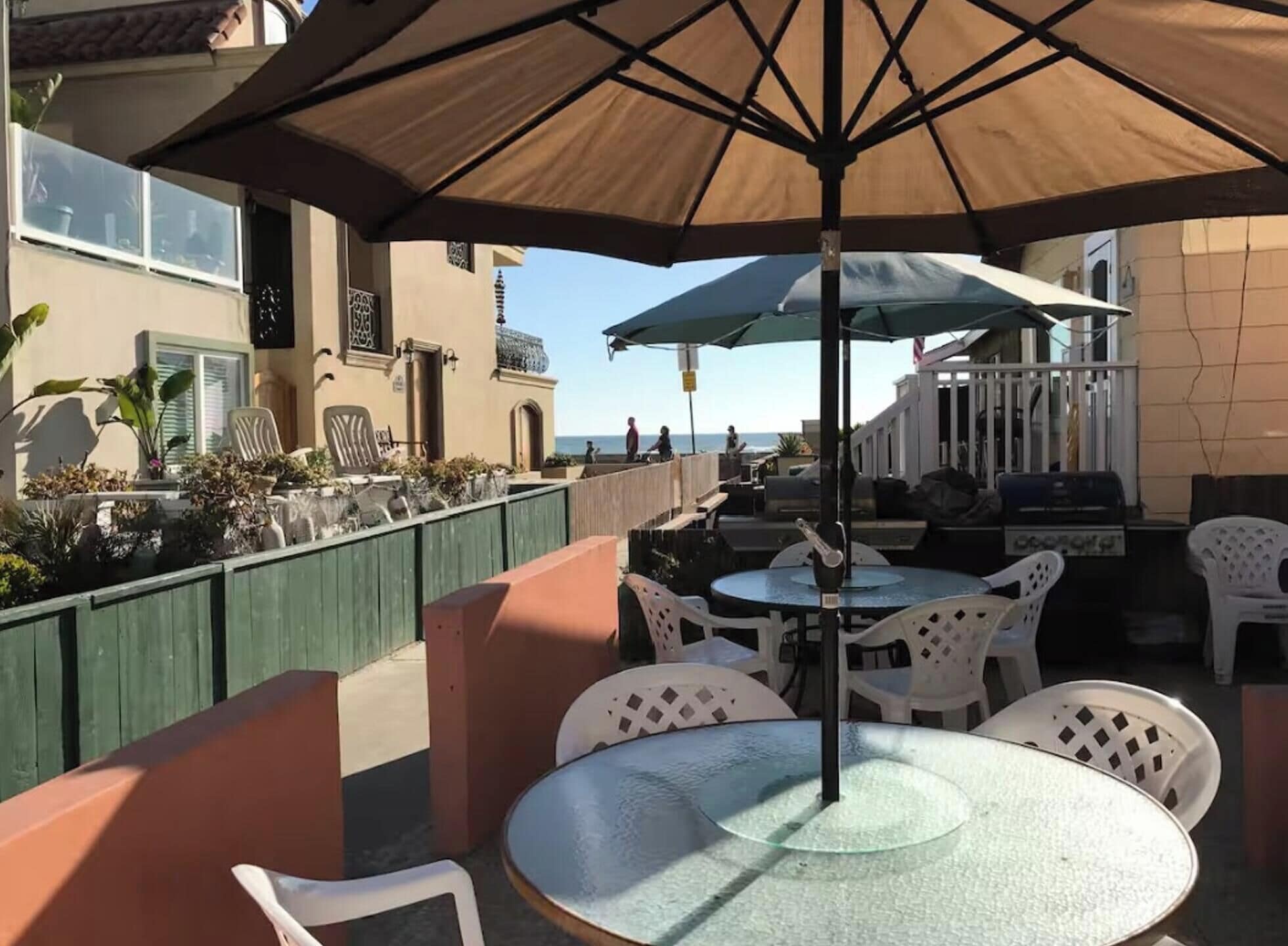 Restauration en plein air