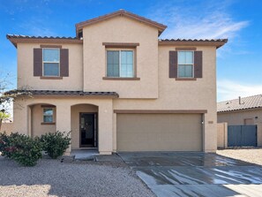 Front exterior (daytime) - 4BR Casa Grande Home | Game Table + Large Yard (Casa Grande)