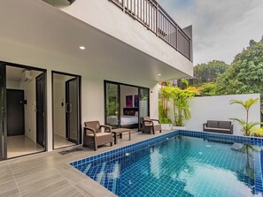 Pool - Brand New Private pool villa Chalong Phuket Mountain view (Tambon Chalong)