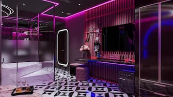 Luxury Double Room, Non Smoking, City View | Desk, free WiFi