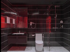 Luxury Double Room, Non Smoking | Bathroom | Hair dryer, towels, soap, shampoo - 6 SENSES HOTEL (Ha Noi)